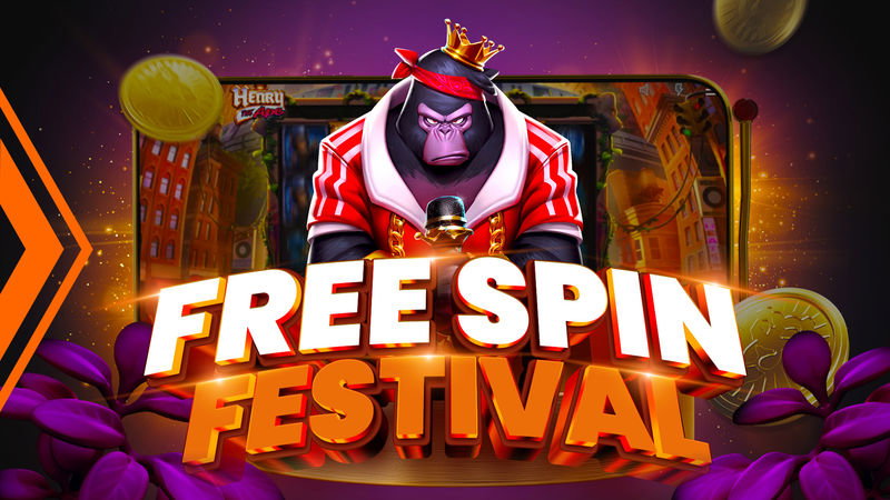 Free Spin Festival – 85 gratis spins per maand op Henry the Ape, Leovegas