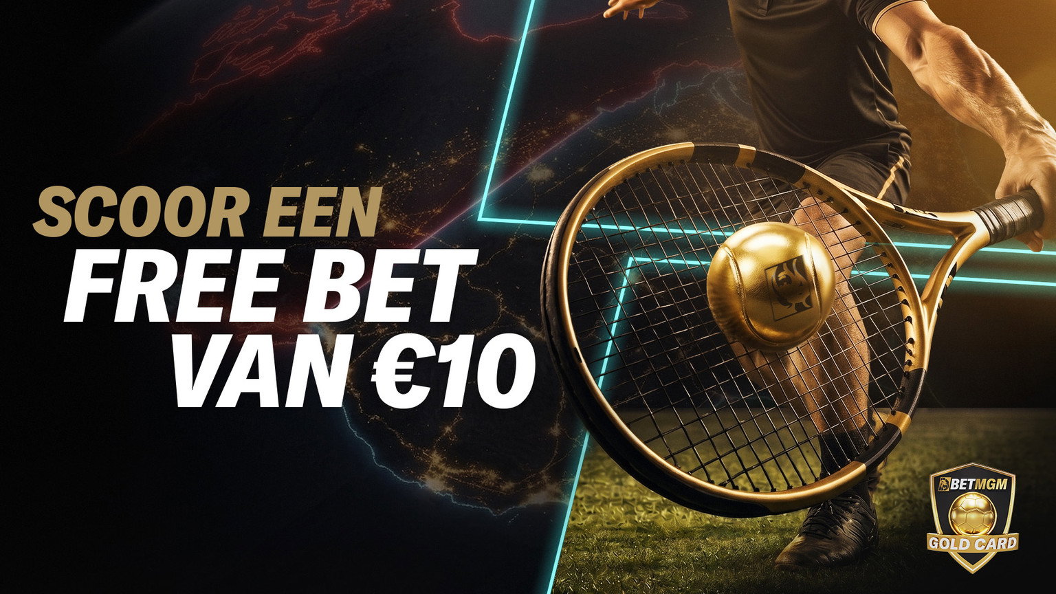 BetMGM Extra Tennis - €10 Free Bet, Betmgm