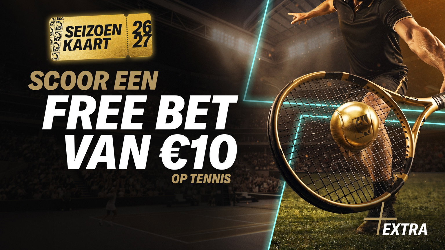BetMGM Extra Tennis - €10 Free Bet, Betmgm