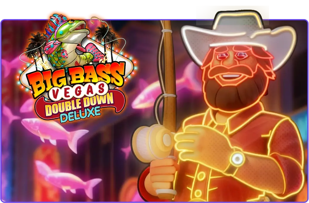 250 Free Spins Welkomstbonus - Big Bass Vegas, Hard Rock Casino