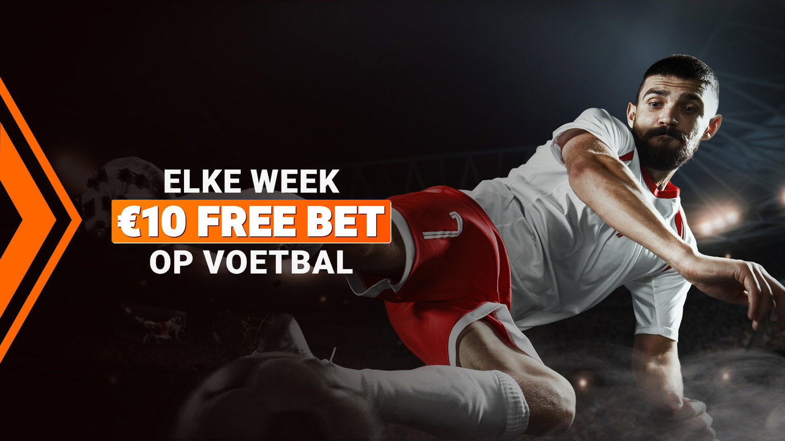 Wekelijkse €10 Free Bet, Leovegas