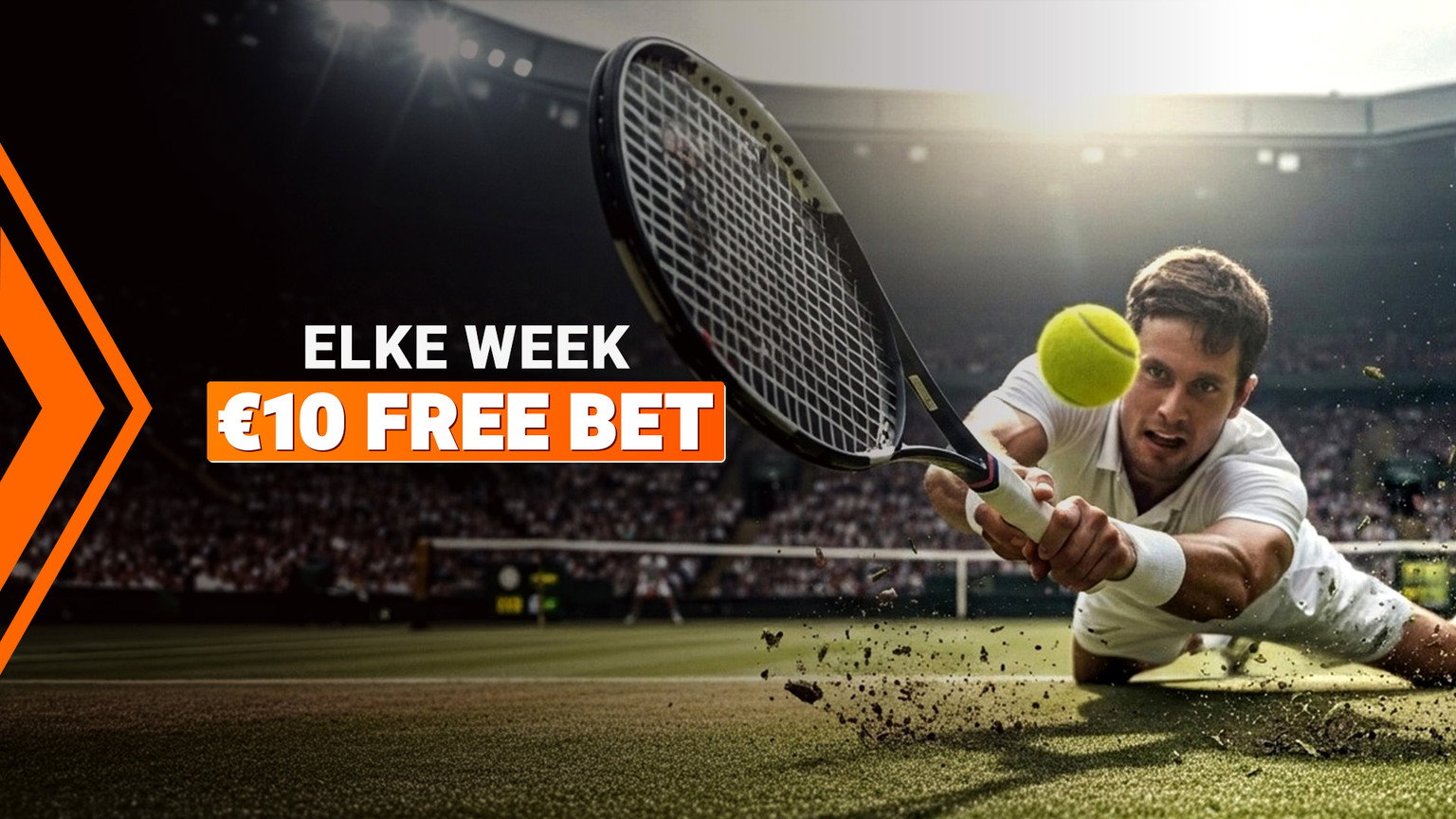 €10 Tennis Free Bet, Leovegas