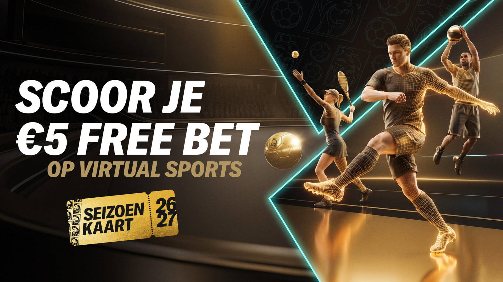 Virtual Sports €5 Free Bet, Betmgm