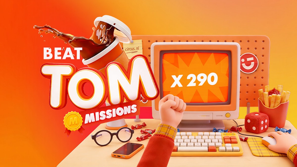 Beter dan Tom: €50 bij een hogere multiplier, Circus Casino